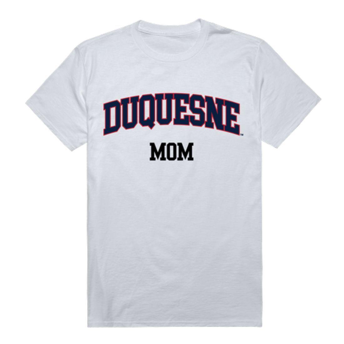 Duquesne University Dukes College Mom Womens T-Shirt-Campus-Wardrobe