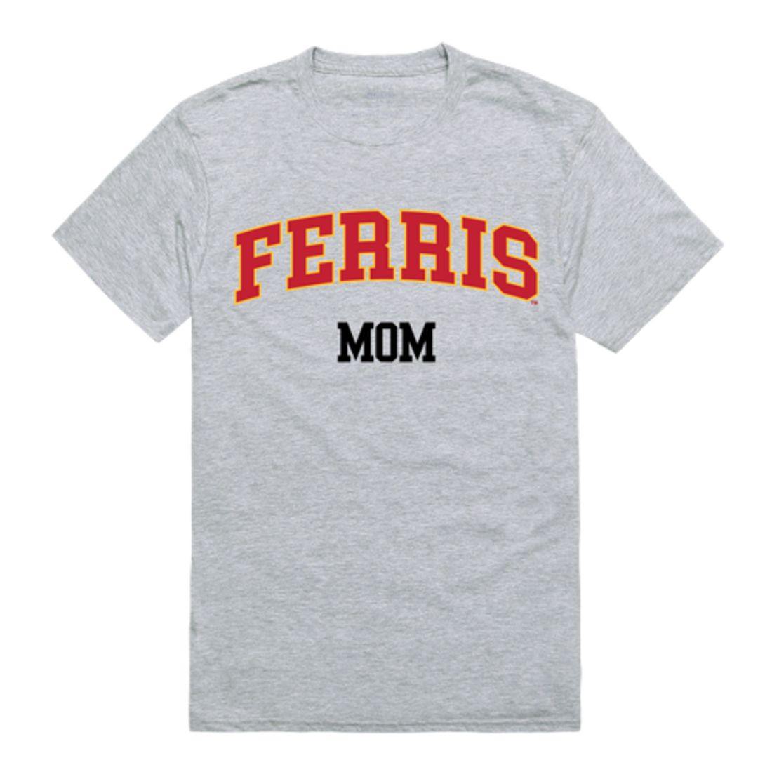 FSU Ferris State University Bulldogs College Mom Womens T-Shirt-Campus-Wardrobe