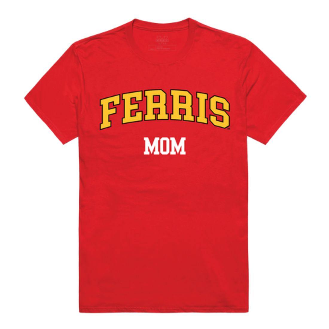 FSU Ferris State University Bulldogs College Mom Womens T-Shirt-Campus-Wardrobe