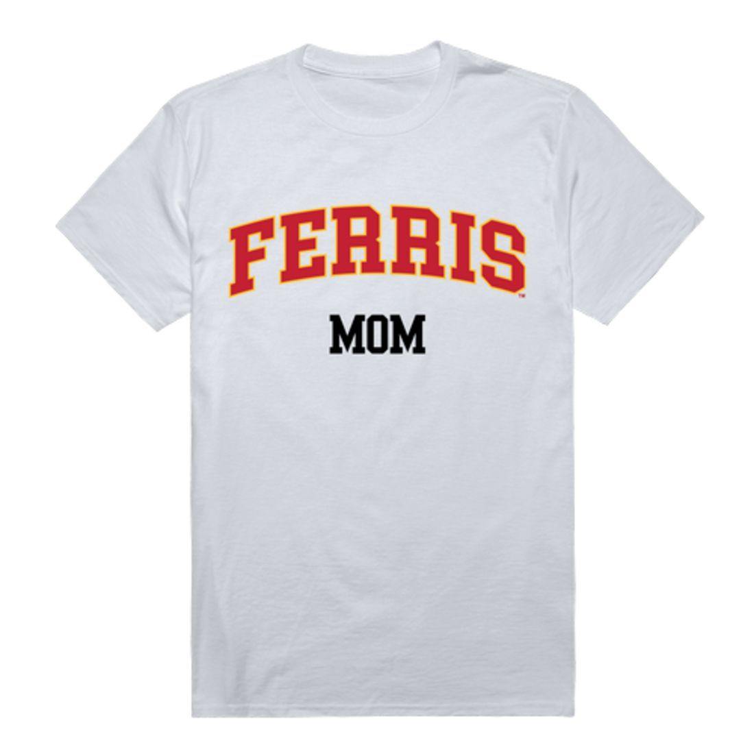 FSU Ferris State University Bulldogs College Mom Womens T-Shirt-Campus-Wardrobe