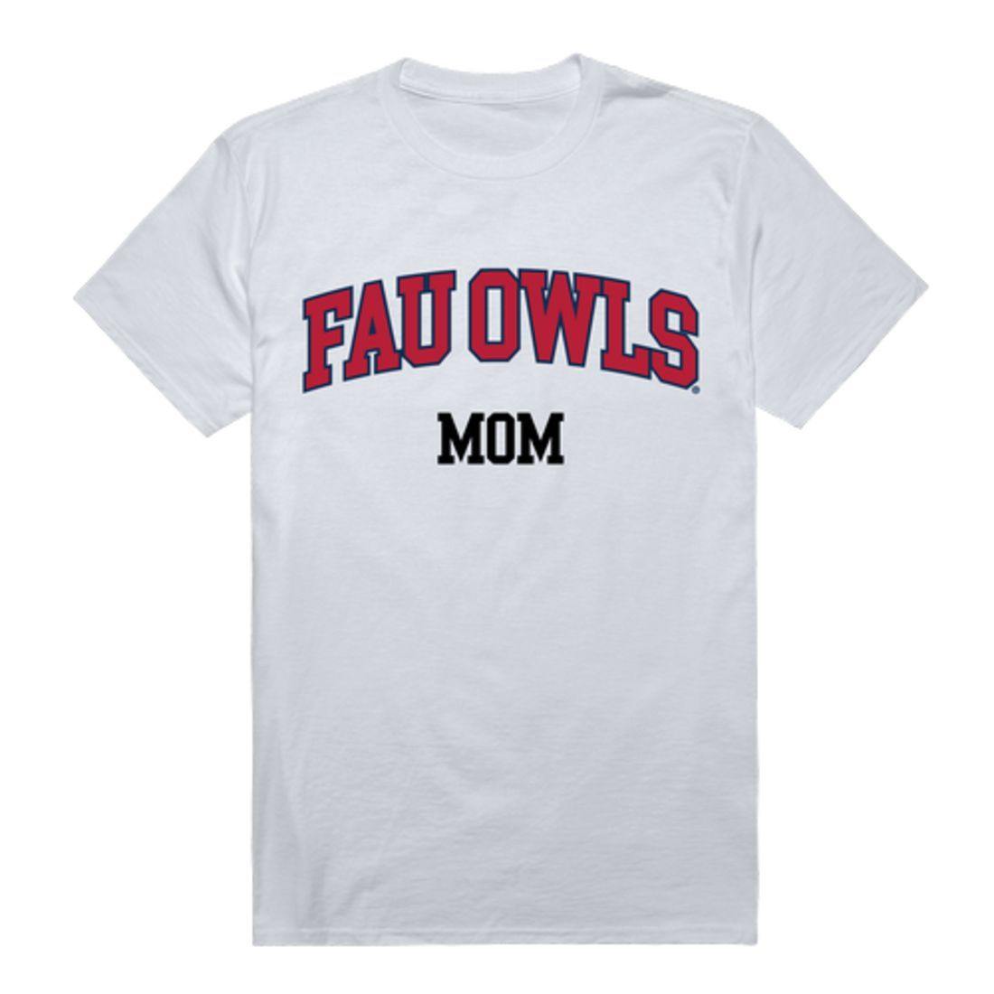 FAU Florida Atlantic University Owls College Mom Womens T-Shirt-Campus-Wardrobe