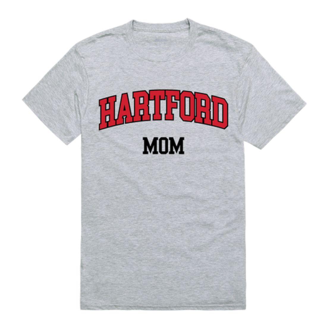 University of Hartford Hawks College Mom Womens T-Shirt-Campus-Wardrobe