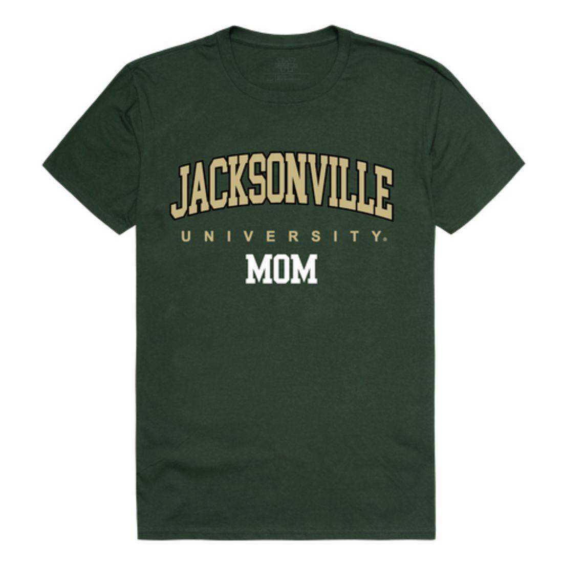 JU Jacksonville University Dolphin College Mom Womens T-Shirt-Campus-Wardrobe