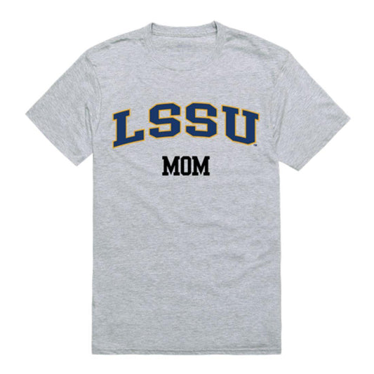 LSSU Lake Superior State University Lakers College Mom Womens T-Shirt-Campus-Wardrobe