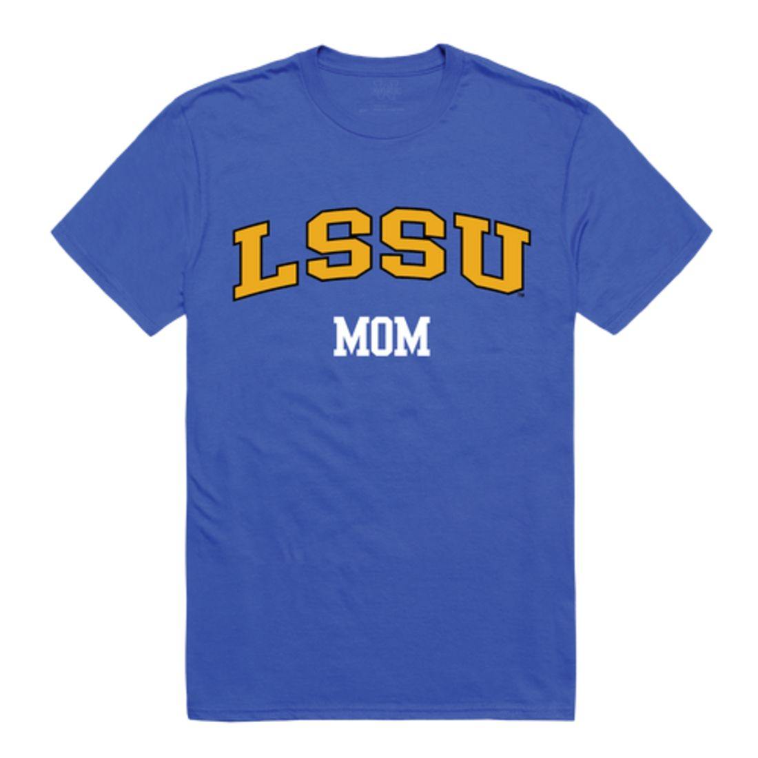 LSSU Lake Superior State University Lakers College Mom Womens T-Shirt-Campus-Wardrobe