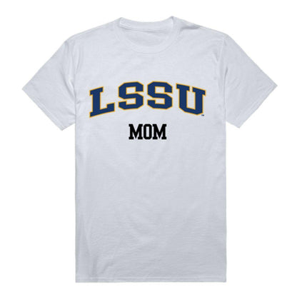 LSSU Lake Superior State University Lakers College Mom Womens T-Shirt-Campus-Wardrobe