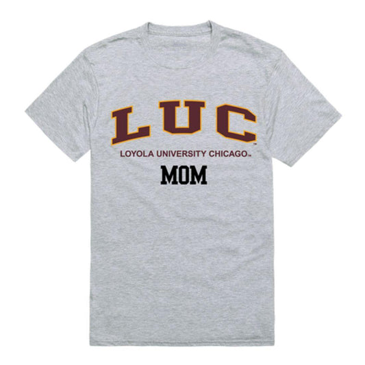 LUC Loyola University Chicago Ramblers College Mom Womens T-Shirt-Campus-Wardrobe