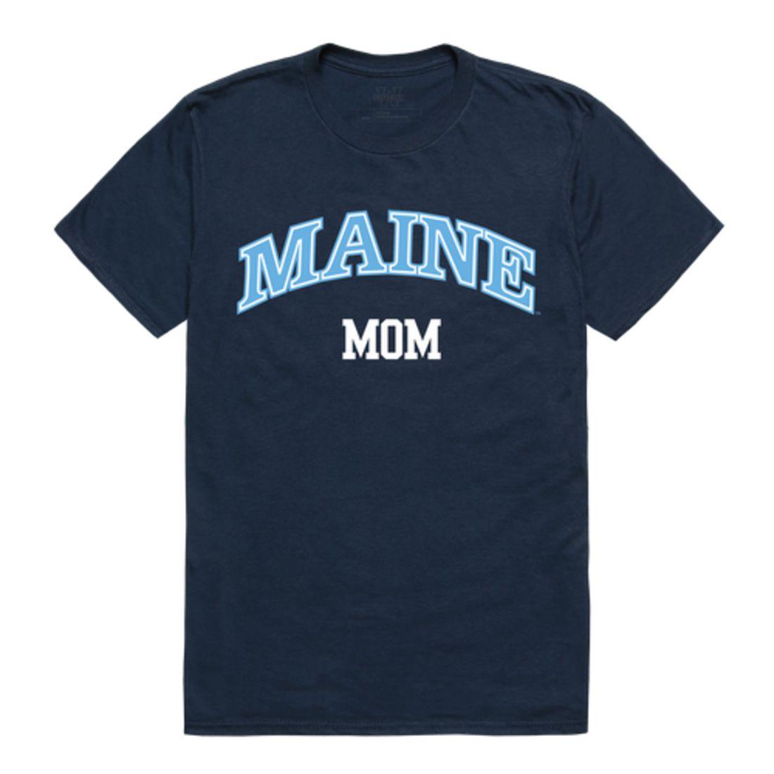 UMaine University of Maine Bears College Mom Womens T-Shirt-Campus-Wardrobe