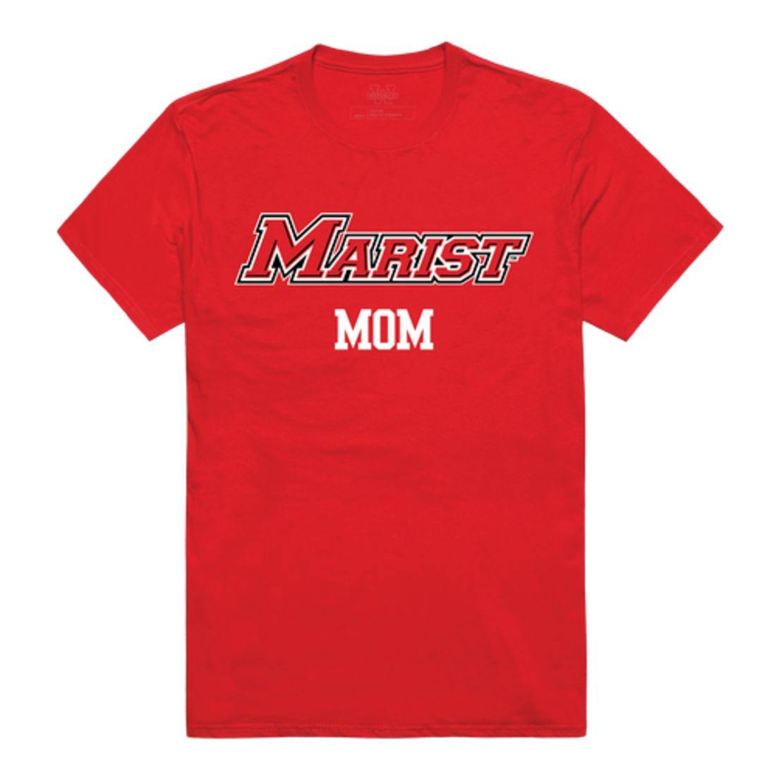 Marist College Foxes College Mom Womens T-Shirt-Campus-Wardrobe