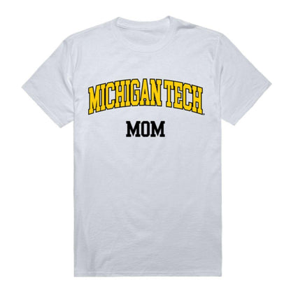 Michigan Technological University Huskies College Mom Womens T-Shirt-Campus-Wardrobe