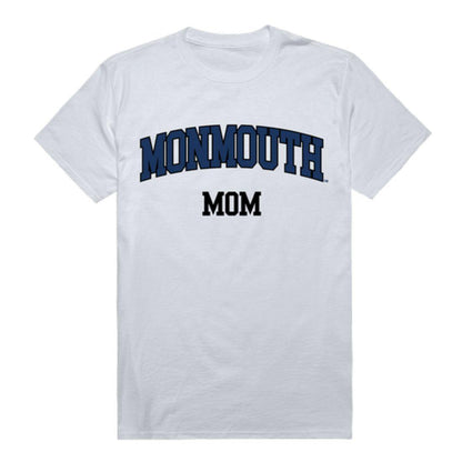 Monmouth University Hawks College Mom Womens T-Shirt-Campus-Wardrobe