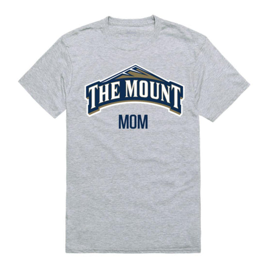 Mount St Mary's University Mountaineers College Mom Womens T-Shirt-Campus-Wardrobe