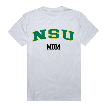 NSU Norfolk State University Spartans College Mom Womens T-Shirt-Campus-Wardrobe