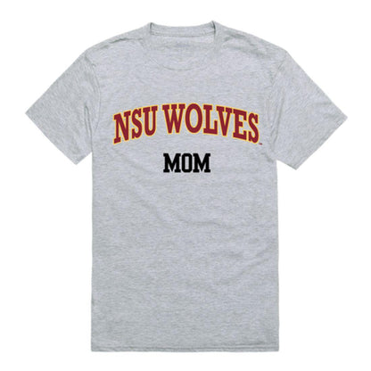 NSU Northern State University Wolves College Mom Womens T-Shirt-Campus-Wardrobe