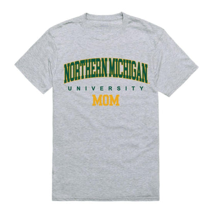 NMU Northern Michigan University Wildcats College Mom Womens T-Shirt-Campus-Wardrobe