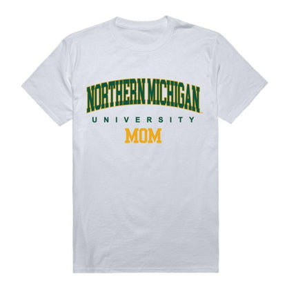 NMU Northern Michigan University Wildcats College Mom Womens T-Shirt-Campus-Wardrobe