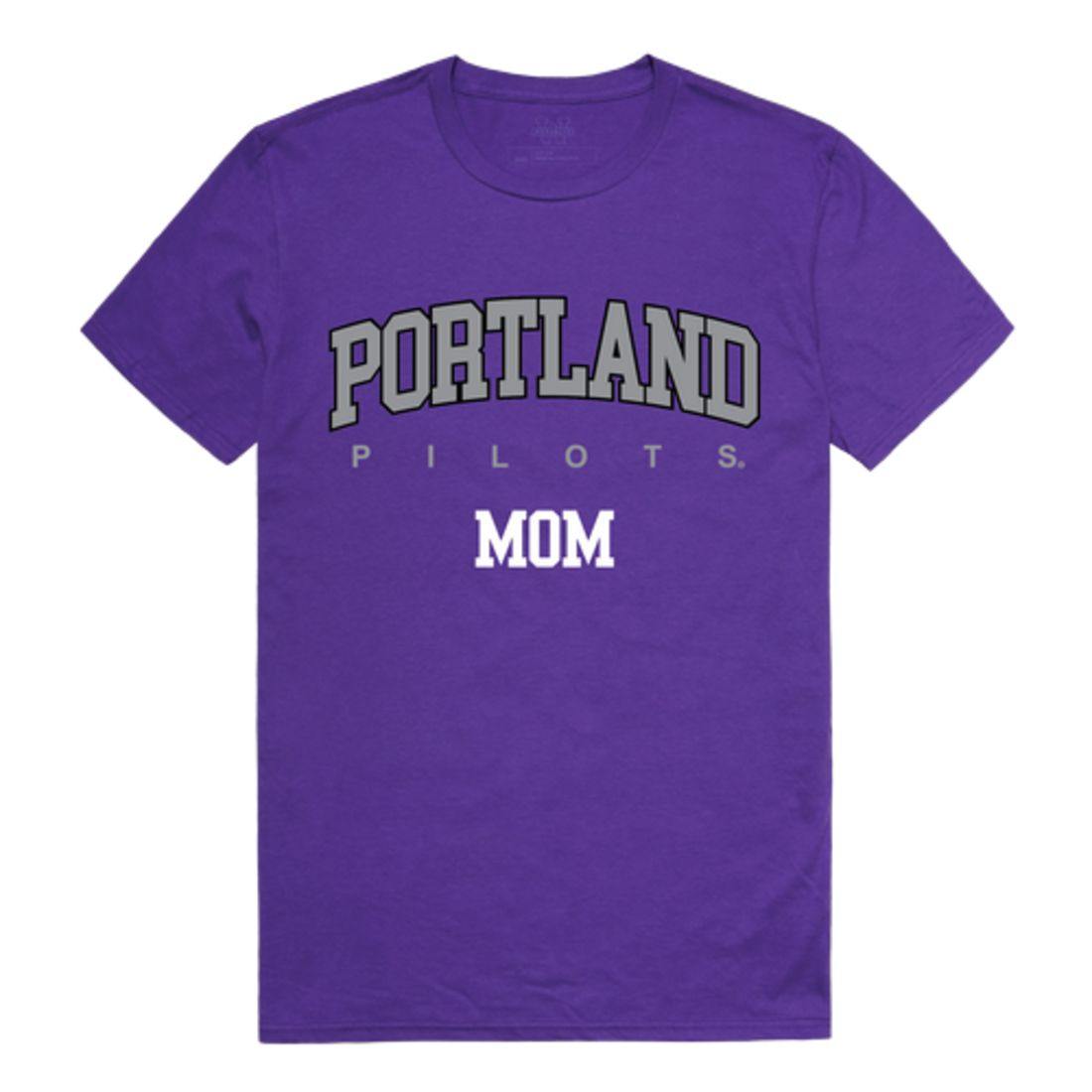 UP University of Portland Pilots College Mom Womens T-Shirt-Campus-Wardrobe