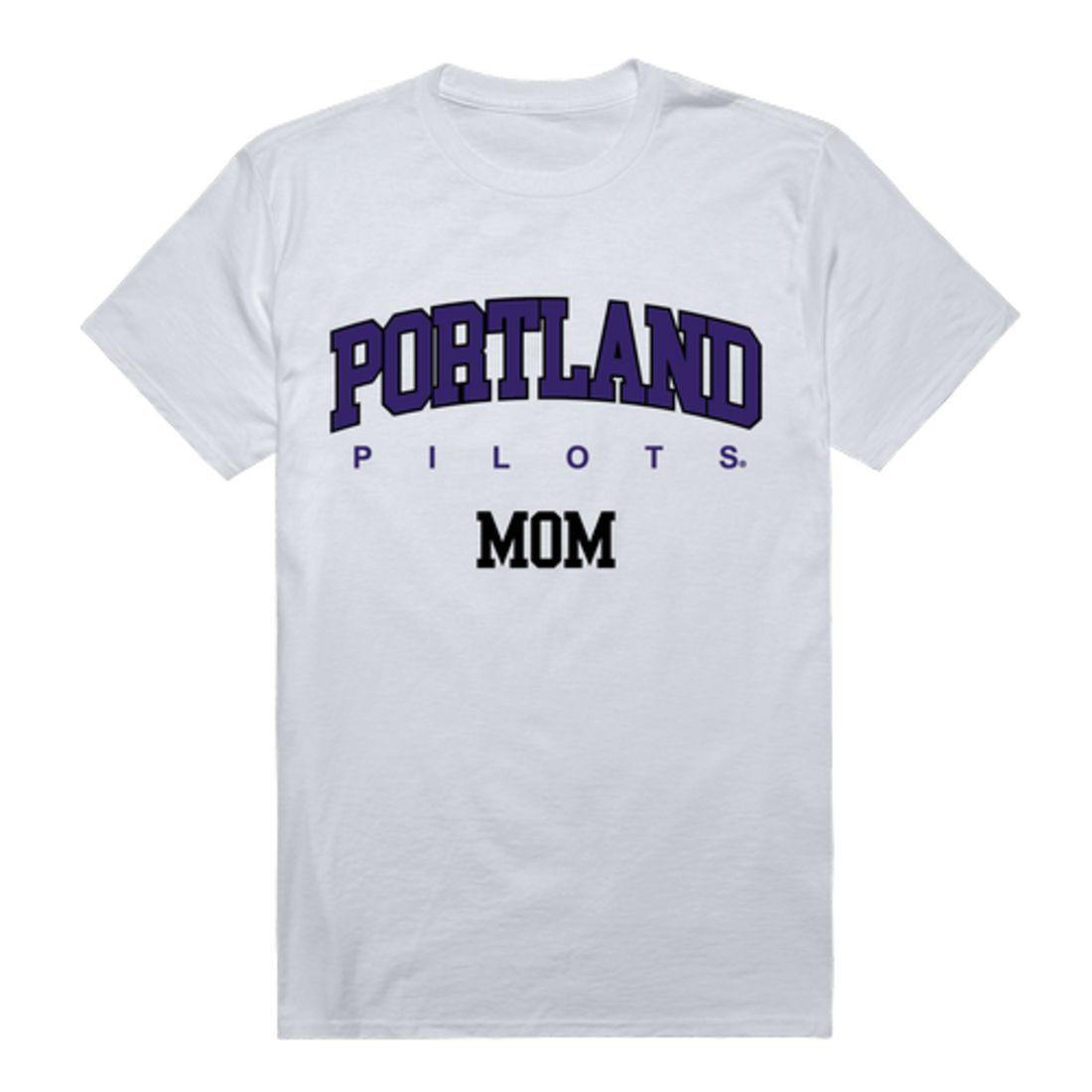 UP University of Portland Pilots College Mom Womens T-Shirt-Campus-Wardrobe