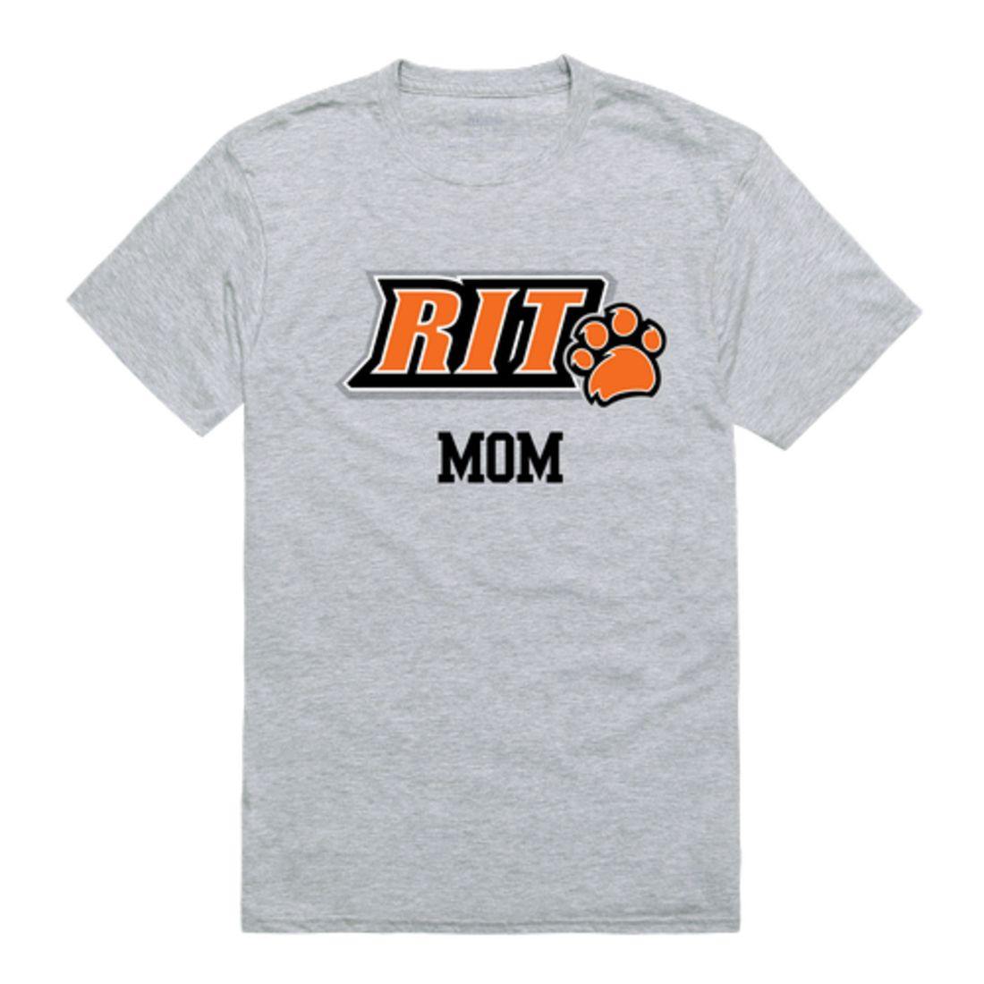 RIT Rochester Institute of Technology Tigers College Mom Womens T-Shirt-Campus-Wardrobe