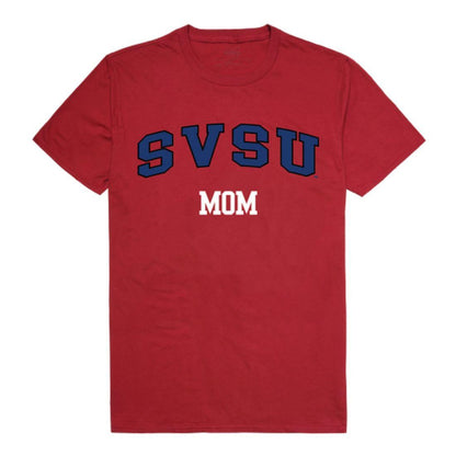 SVSU Saginaw Valley State University College Mom Womens T-Shirt-Campus-Wardrobe