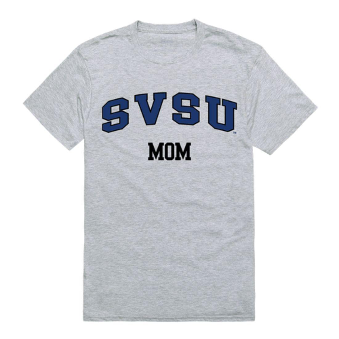 SVSU Saginaw Valley State University College Mom Womens T-Shirt-Campus-Wardrobe