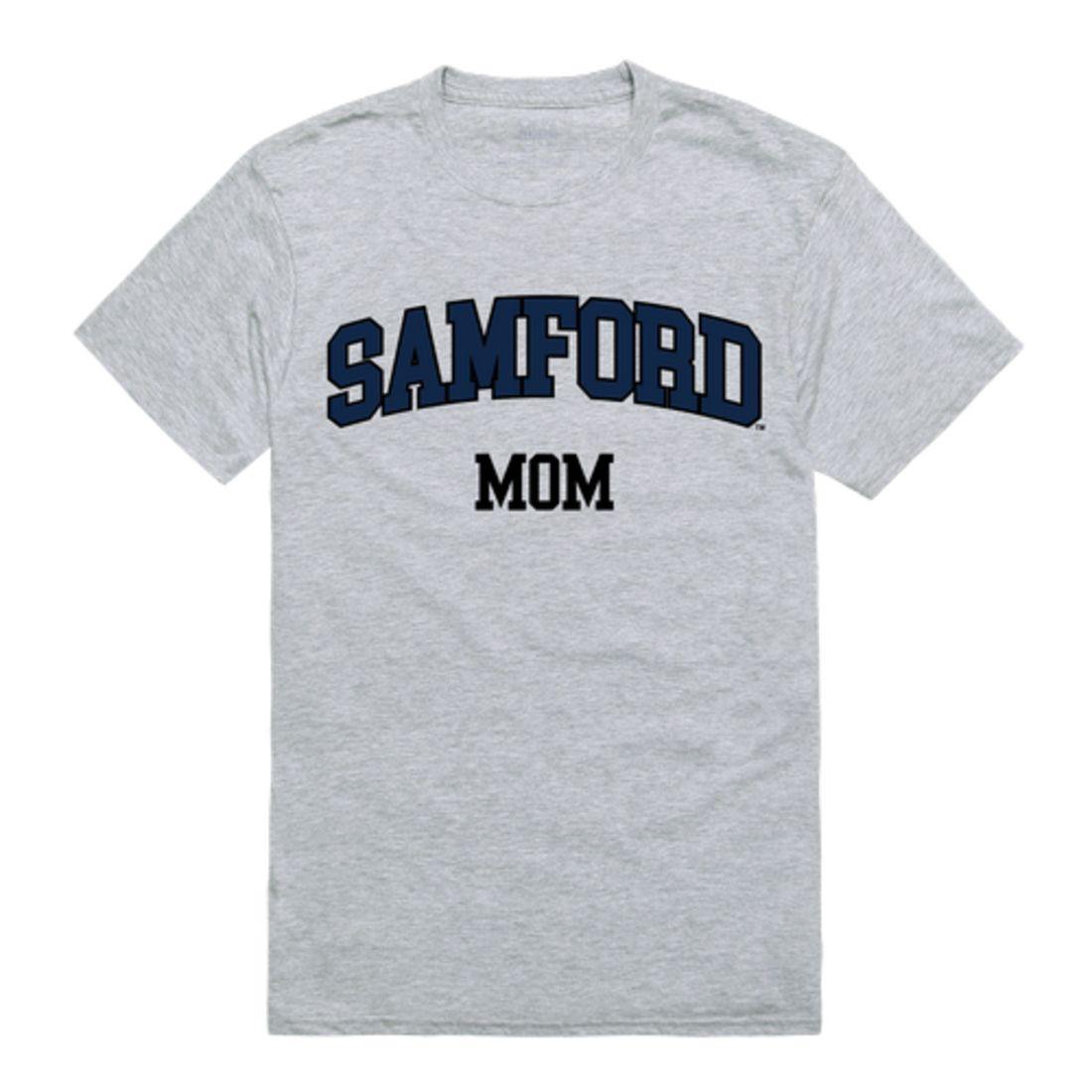 Samford University Bulldogs College Mom Womens T-Shirt-Campus-Wardrobe