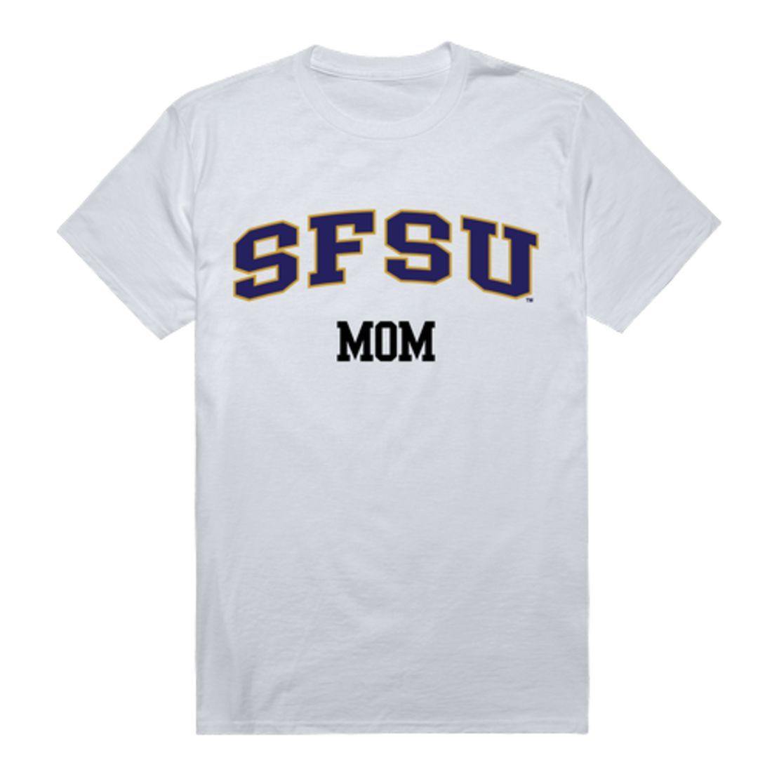 SFSU San Francisco State University Gators College Mom Womens T-Shirt-Campus-Wardrobe