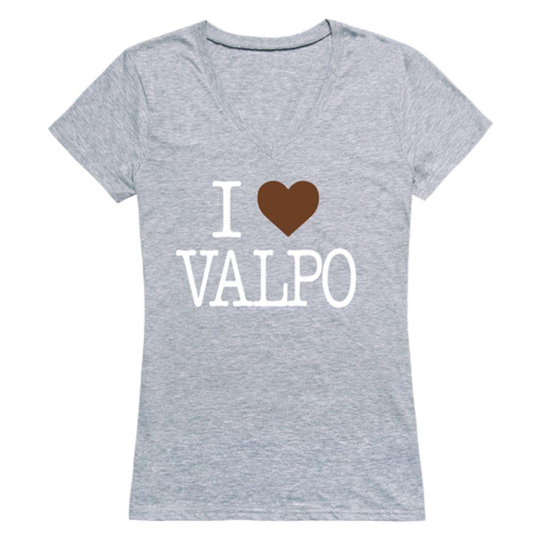 I Love Valparaiso University Crusaders Womens T-Shirt-Campus-Wardrobe