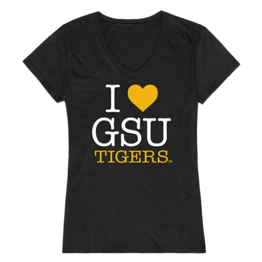 I Love GSU Grambling State University Tigers Womens T-Shirt-Campus-Wardrobe