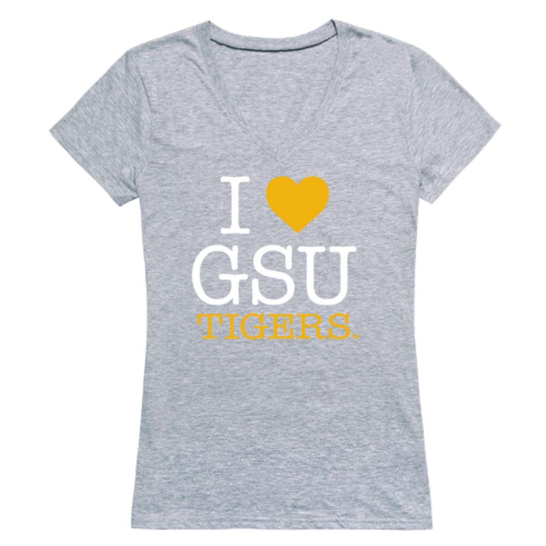 I Love GSU Grambling State University Tigers Womens T-Shirt-Campus-Wardrobe