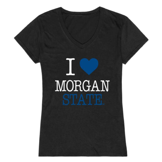 I Love Morgan State University Bears Womens T-Shirt-Campus-Wardrobe