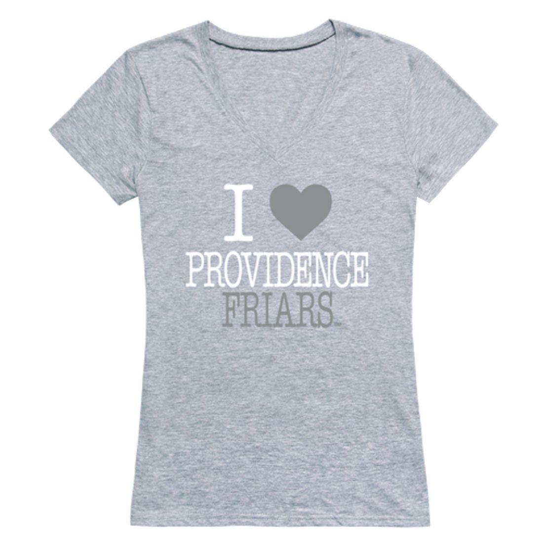 I Love Providence College Friars Womens T-Shirt-Campus-Wardrobe