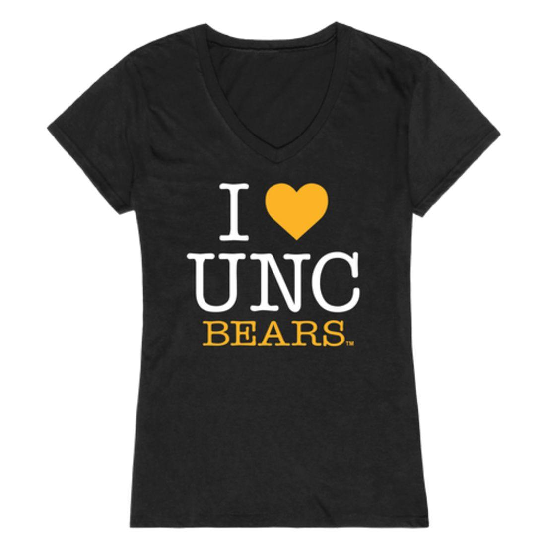 I Love University of Northern Colorado Bears Womens T-Shirt-Campus-Wardrobe