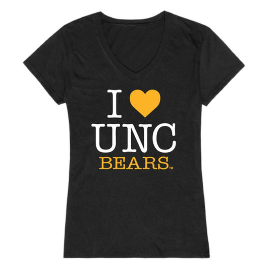 I Love University of Northern Colorado Bears Womens T-Shirt-Campus-Wardrobe