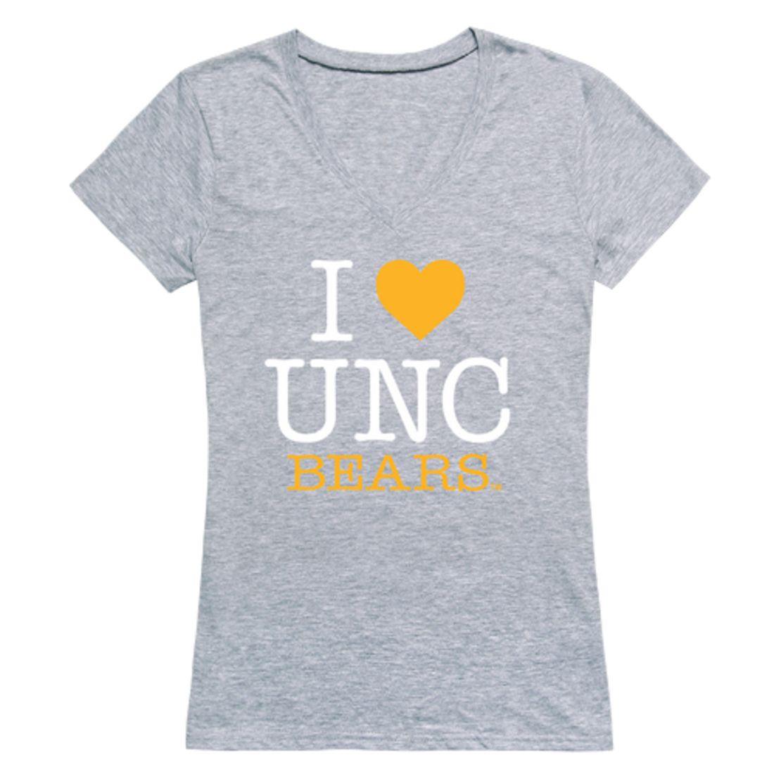 I Love University of Northern Colorado Bears Womens T-Shirt-Campus-Wardrobe