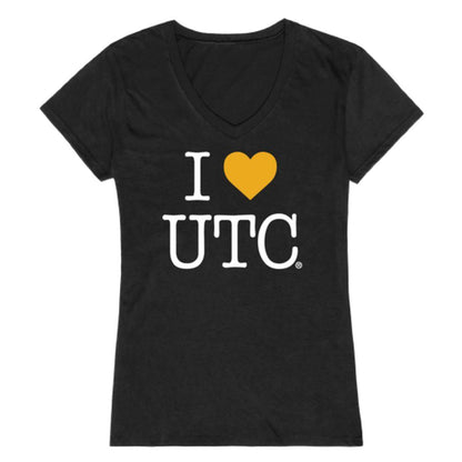 I Love UTC University of Tennessee at Chattanooga MOCS Womens T-Shirt-Campus-Wardrobe