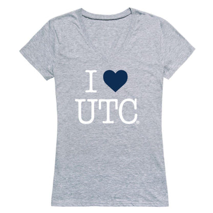 I Love UTC University of Tennessee at Chattanooga MOCS Womens T-Shirt-Campus-Wardrobe