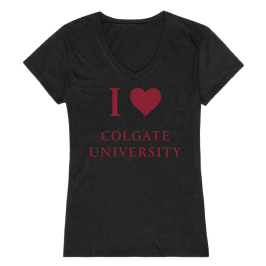 I Love Colgate University Raider Womens T-Shirt-Campus-Wardrobe