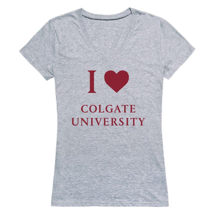 I Love Colgate University Raider Womens T-Shirt-Campus-Wardrobe