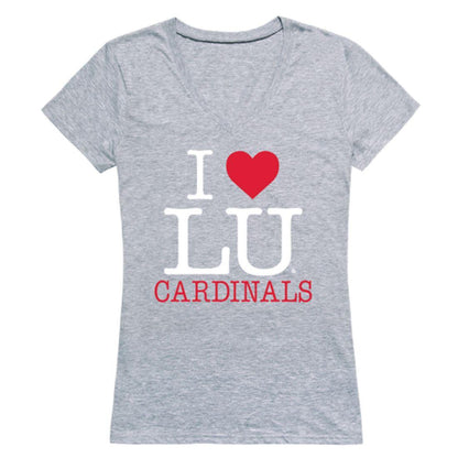I Love Lamar University Womens T-Shirt-Campus-Wardrobe