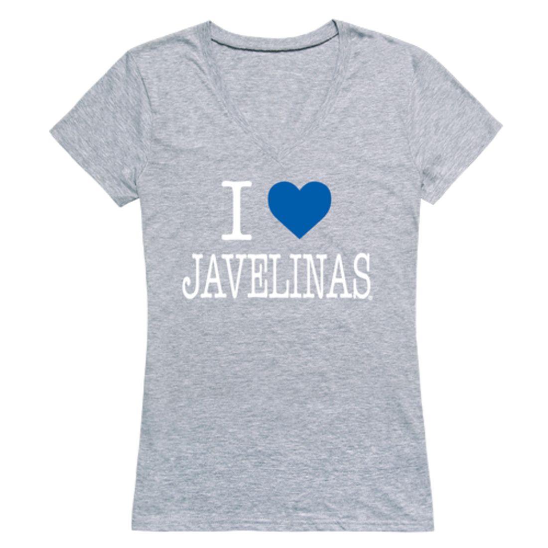 I Love TAMUK Texas A&M University - Kingsville Javelinas Womens T-Shirt-Campus-Wardrobe