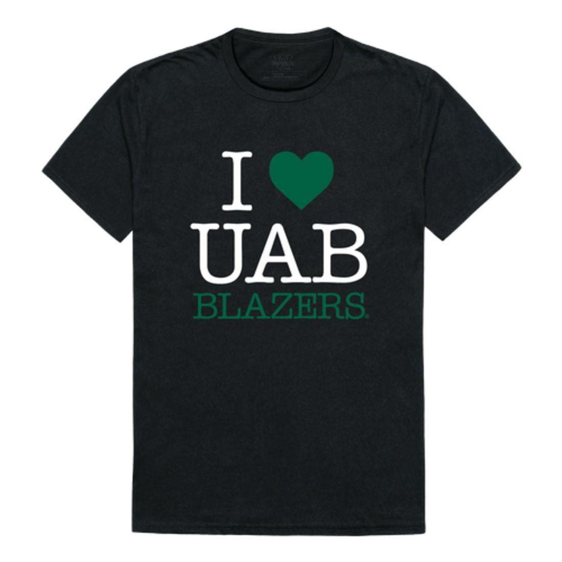 I Love UAB University of Alabama at Birmingham Blazers T-Shirt-Campus-Wardrobe