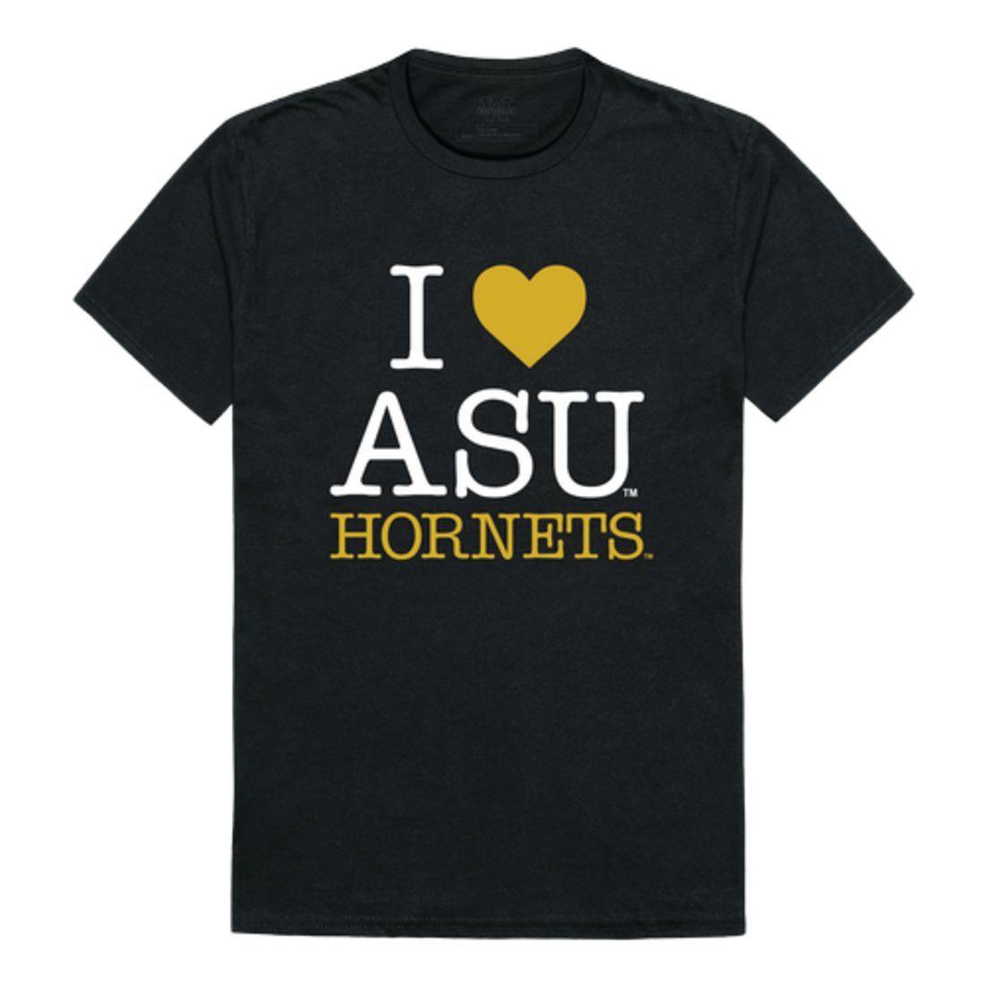 I Love ASU Alabama State University Hornets T-Shirt-Campus-Wardrobe