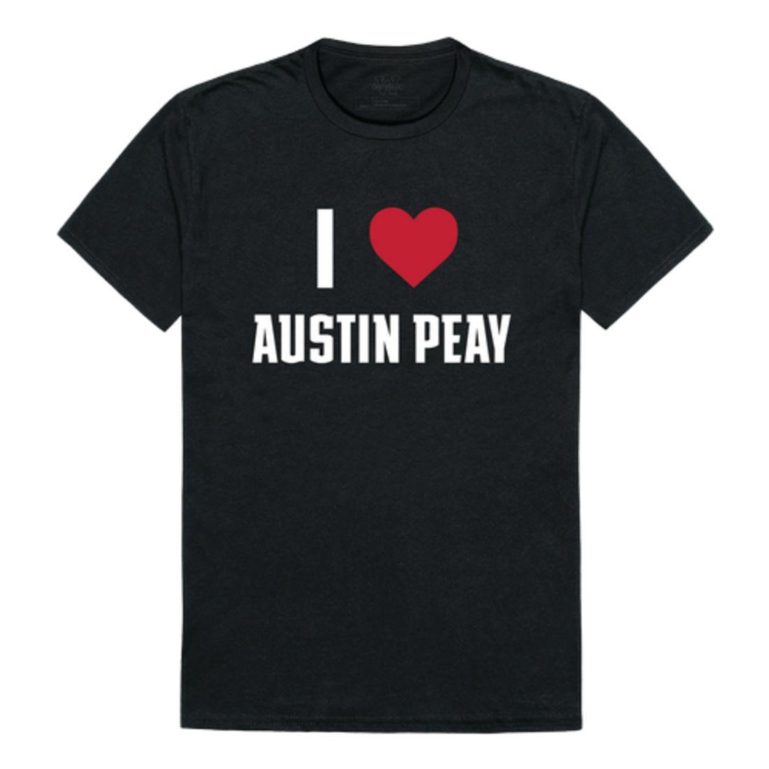 I Love APSU Austin Peay State University Governors T-Shirt-Campus-Wardrobe