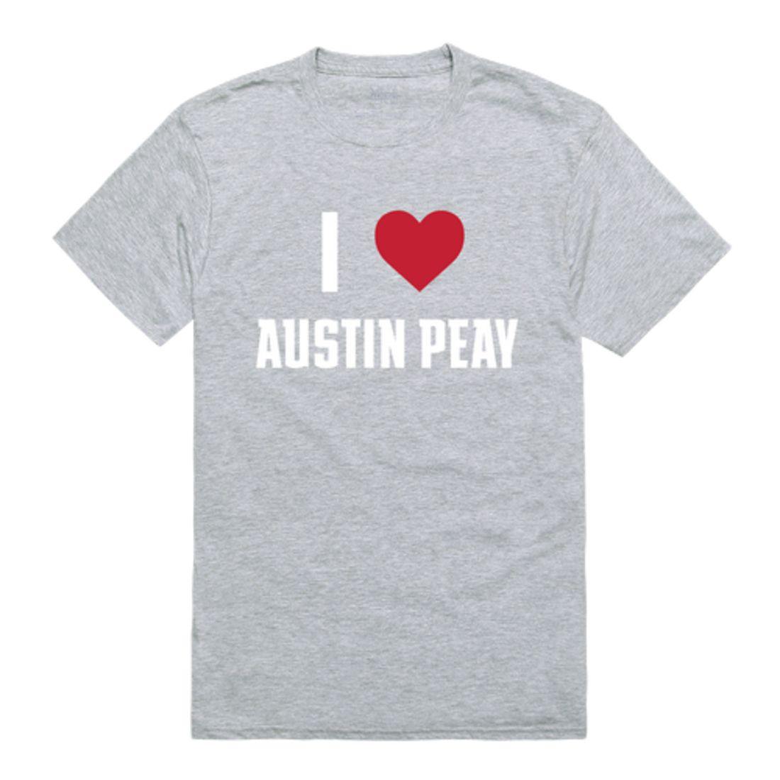 I Love APSU Austin Peay State University Governors T-Shirt-Campus-Wardrobe