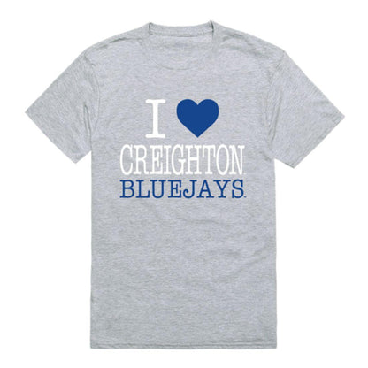 I Love Creighton University Bluejays T-Shirt-Campus-Wardrobe