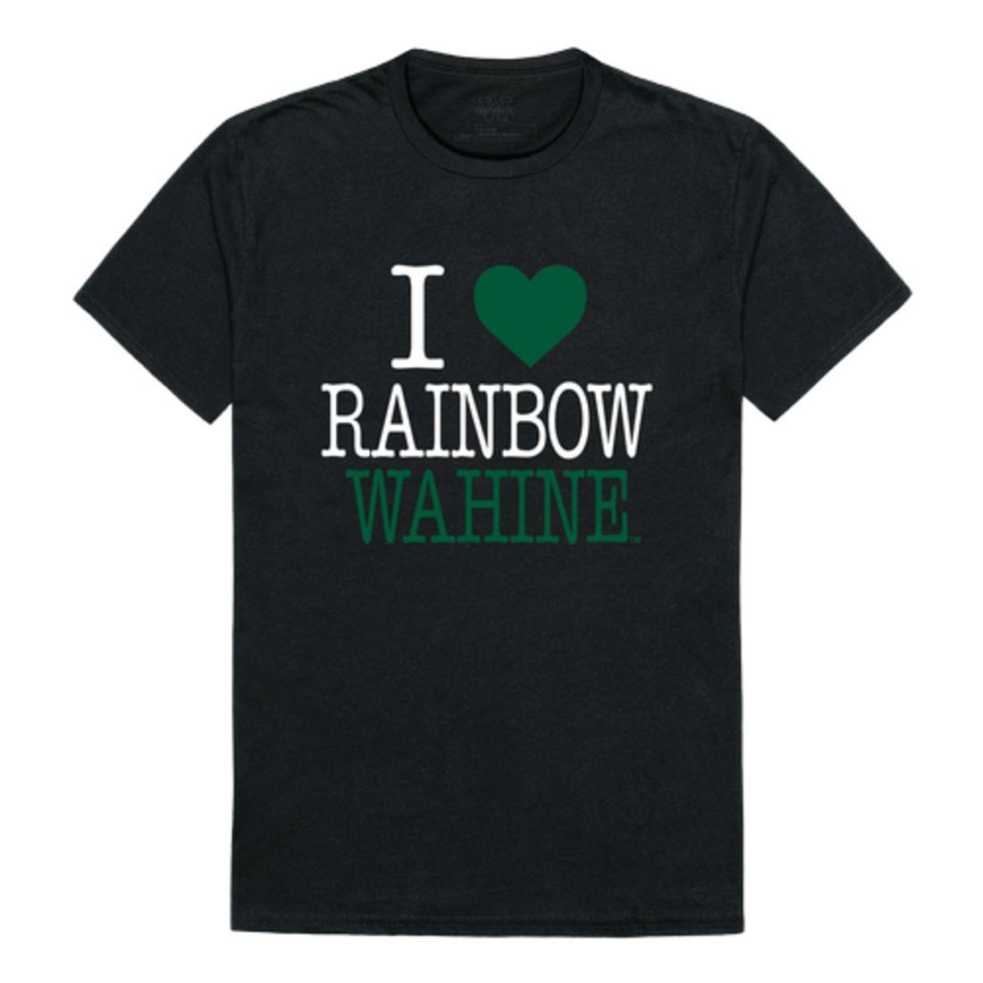 I Love University of Hawaii Rainbow Rainbow Warriors T-Shirt-Campus-Wardrobe