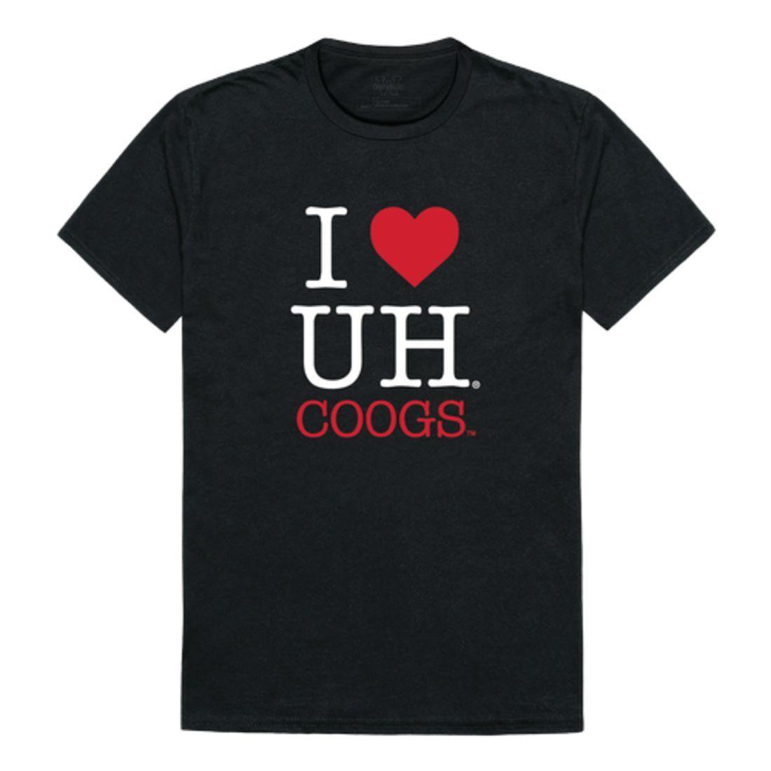 I Love UH University of Houston Cougars T-Shirt-Campus-Wardrobe