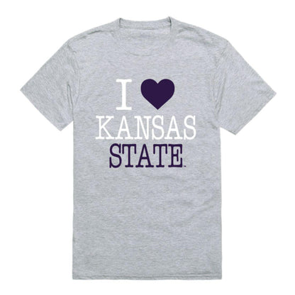 I Love KSU Kansas State University Wildcats T-Shirt-Campus-Wardrobe