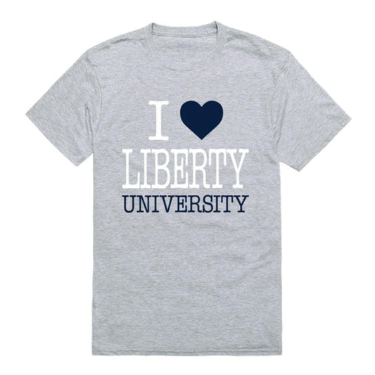 I Love Liberty University Flames T-Shirt-Campus-Wardrobe